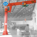 Electric hydraulic mobile floor crane, jib crane price